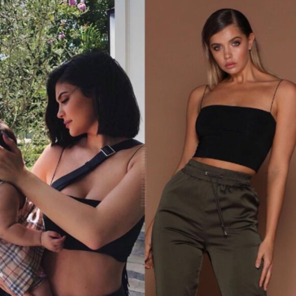 Meshki Yvonne Crop Top – Black / Size S - Picture 6 of 9